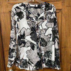 NY and Company Patterned Blouse